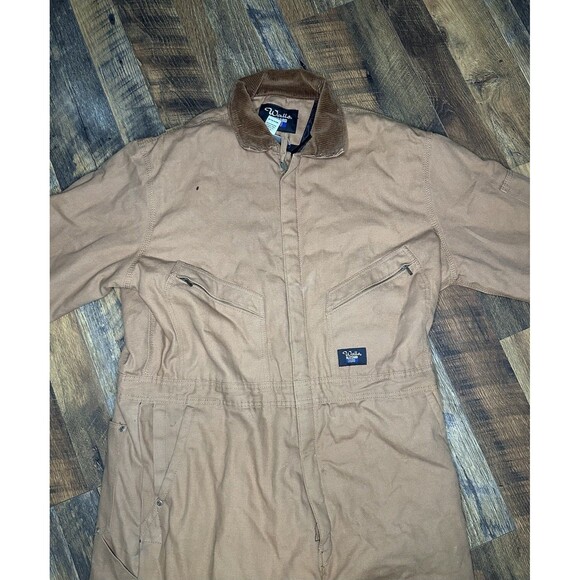Walls Blizzard Pruf Insulated Coveralls Men Size X-Large Short - Picture 2 of 6